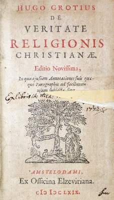 Bild Nr.2: 133-90 Grotius,H.: (Alte Drucke, Handschriften und Theologie)