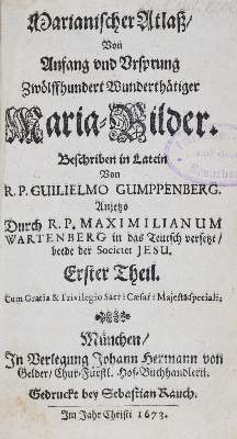 Bild Nr.2: 133-92 Gumppenberg,W.: (Alte Drucke, Handschriften und Theologie)