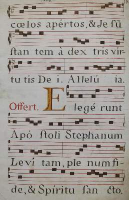 Bild Nr.1: 133-94 Antiphonar.: (Handschriften)