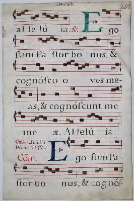 Bild Nr.2: 133-94 Antiphonar.: (Handschriften)