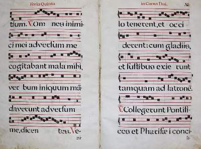 Bild Nr.4: 133-94 Antiphonar.: (Handschriften)