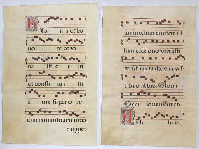 Bild Nr.1: 133-95 Antiphonar.: (Handschriften)