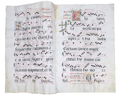 Bild Nr.2: 133-96 Antiphonar.: (Handschriften)