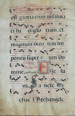 Bild Nr.3: 133-96 Antiphonar.: (Handschriften)