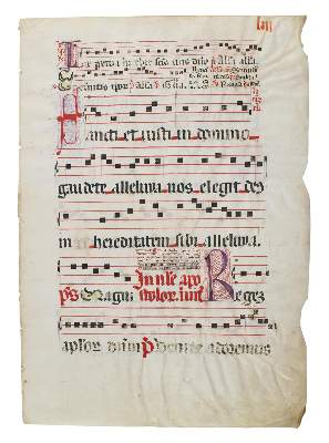 Bild Nr.1: 133-97 Antiphonarblatt.: (Handschriften)