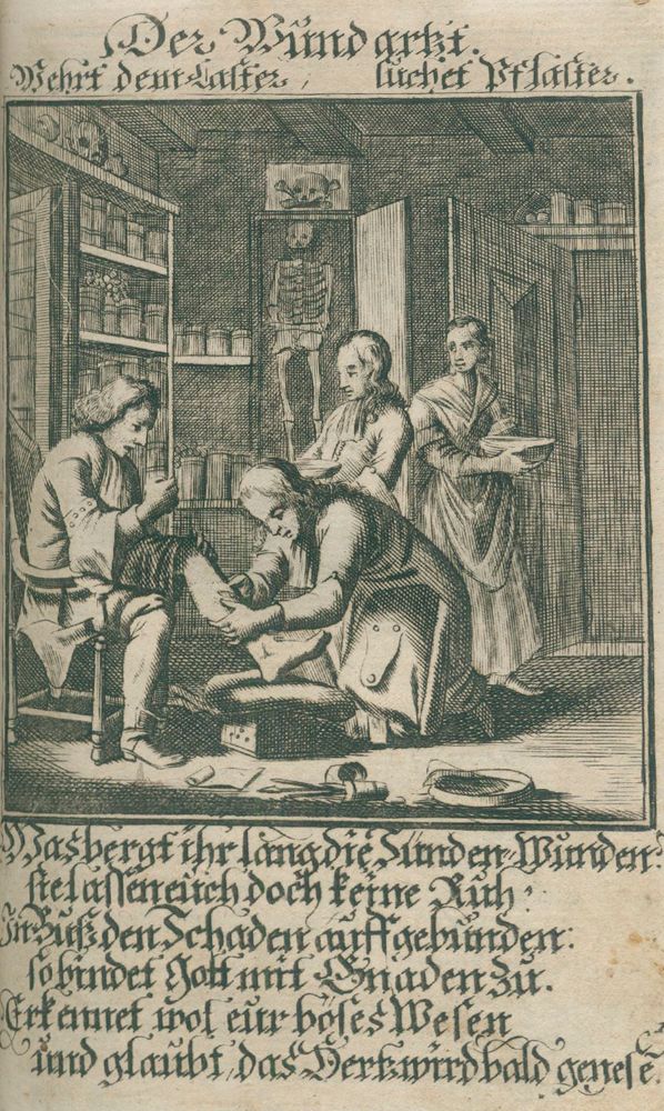 Große Abbildung Nr.2: 134-1 Abraham a Santa Clara (d.i. U.Megerle).: (Alte Drucke, Handschriften und Theologie)