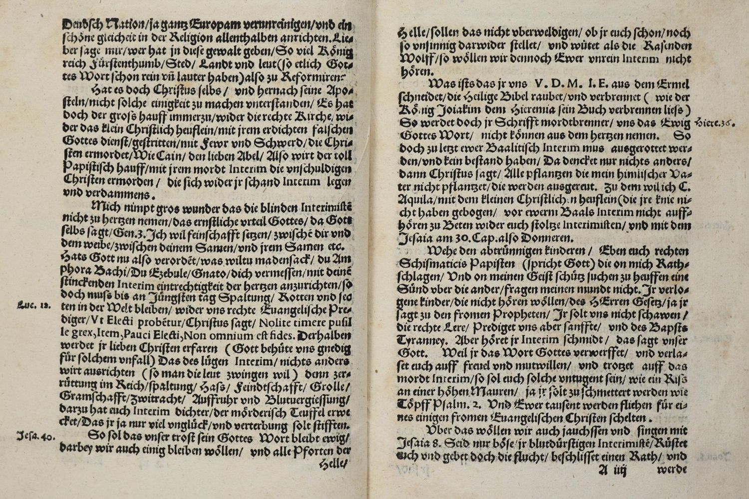 Große Abbildung Nr.2: 134-10 Aquila, Caspar (d.i. Kaspar Adler).: (Alte Drucke, Handschriften und Theologie)