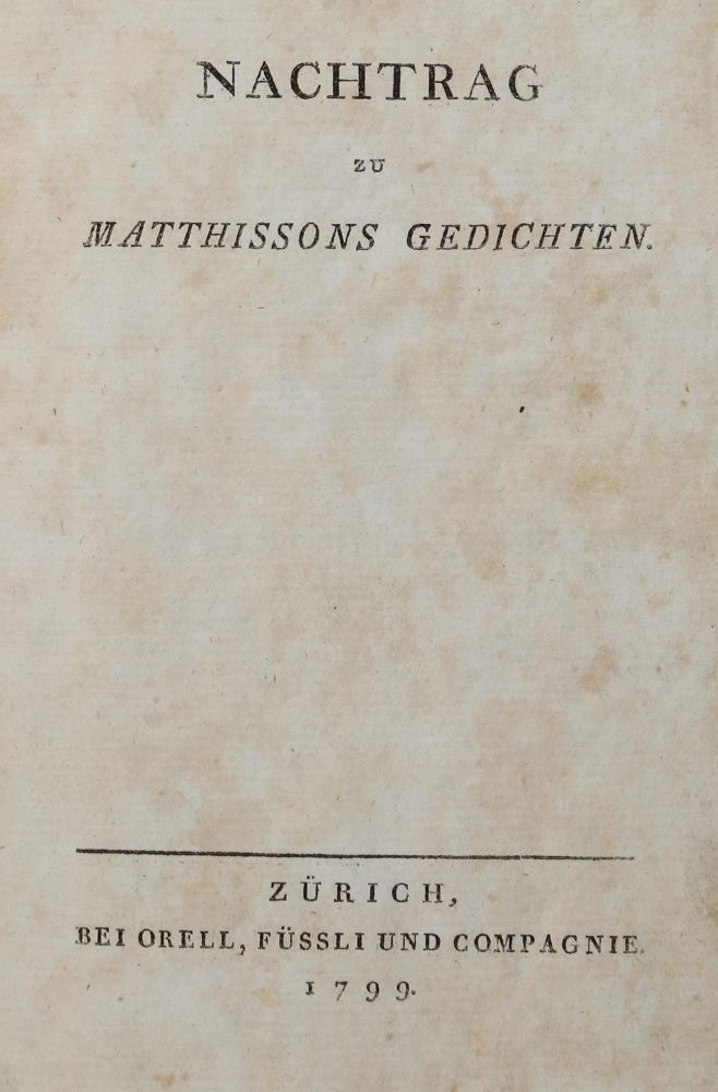 Große Abbildung Nr.2: 134-1004 Hebel,J.P.: (Literatur und illustrierte Bücher bis 19.Jahrhundert)