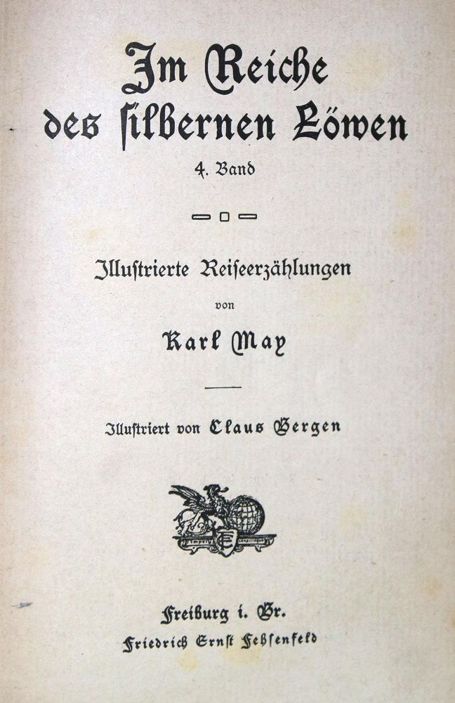 Große Abbildung Nr.1: 134-1056 May,K.: (Literatur und illustrierte Bücher bis 19.Jahrhundert)