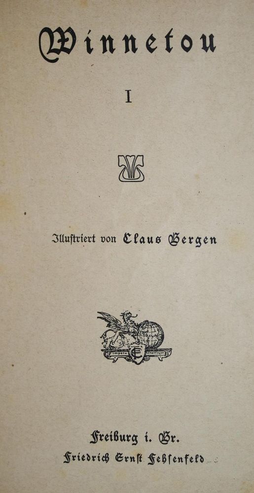 Große Abbildung Nr.1: 134-1062 May,K.: (Literatur und illustrierte Bücher bis 19.Jahrhundert)