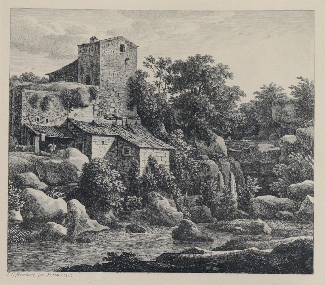 Große Abbildung Nr.10: 134-1087 Reinhart,J.C.: (Literatur und illustrierte Bücher bis 19.Jahrhundert)
