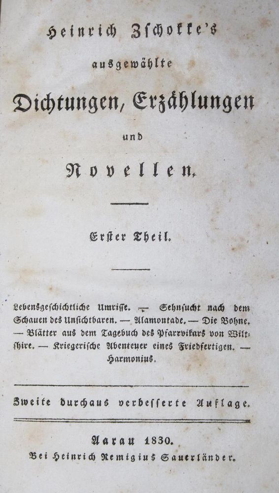 Große Abbildung Nr.1: 134-1100 Sammlung: (Literatur und illustrierte Bücher bis 19.Jahrhundert)