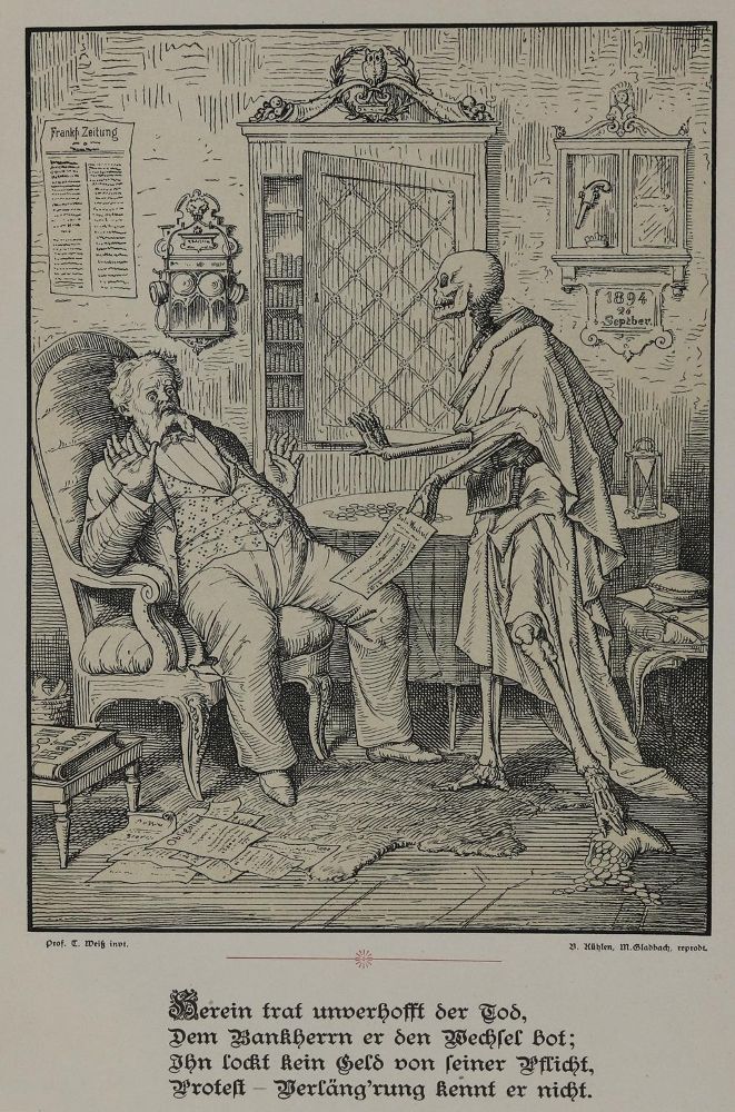 Große Abbildung Nr.1: 134-1128 Kreiten, P. W.: (Totentanz)