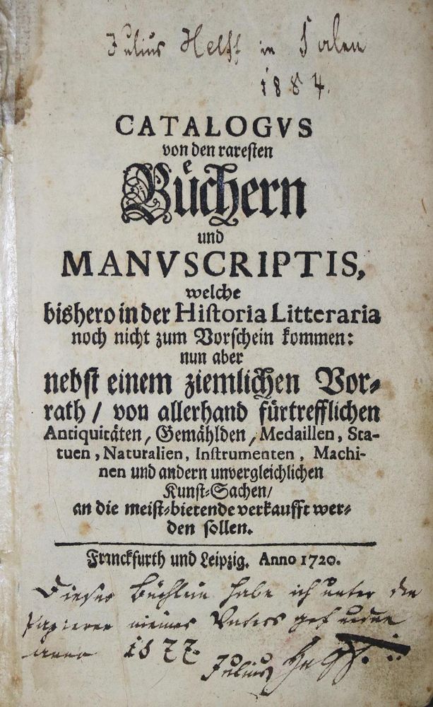 Große Abbildung Nr.1: 134-1150 (Wohlrab).: (Literatur und illustrierte Bücher bis 19.Jahrhundert)