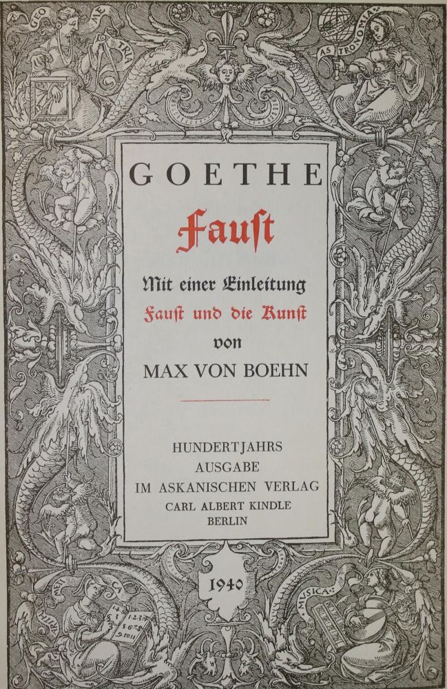 Große Abbildung Nr.1: 134-1157 Goethe,J.W.v.: (Askanischer-Vlg.)
