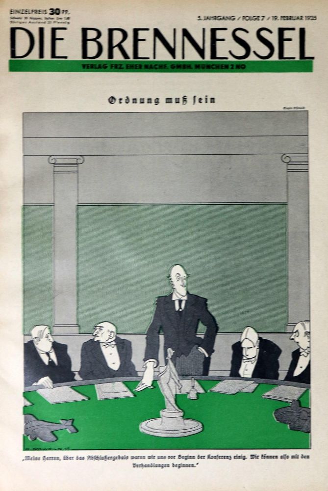 Große Abbildung Nr.1: 134-1167 Brennessel, Die.: (Literatur und illustrierte Bücher 20.Jahrhundert - Alte Literatur in modernen Ausgaben)