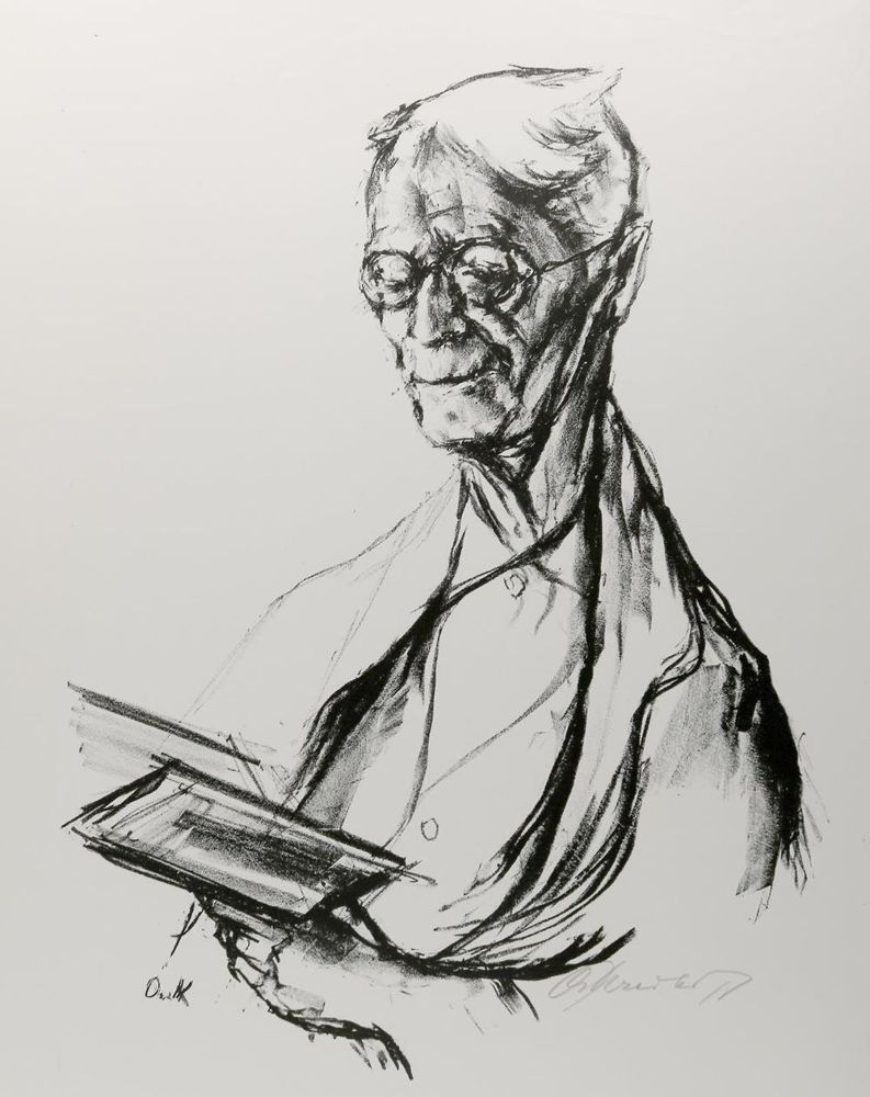 Große Abbildung Nr.1: 134-1235 Kreibich, Oskar: (Hesse)