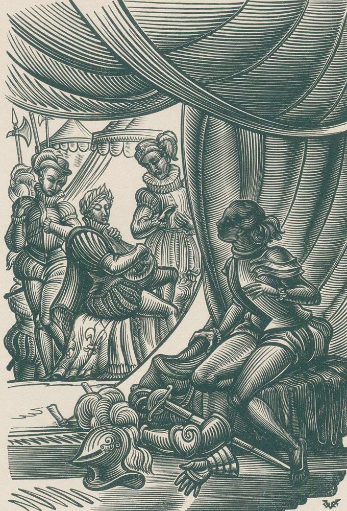 Große Abbildung Nr.2: 134-1253 Jouve,P.J.: (Literatur und illustrierte Bücher 20.Jahrhundert - Alte Literatur in modernen Ausgaben)