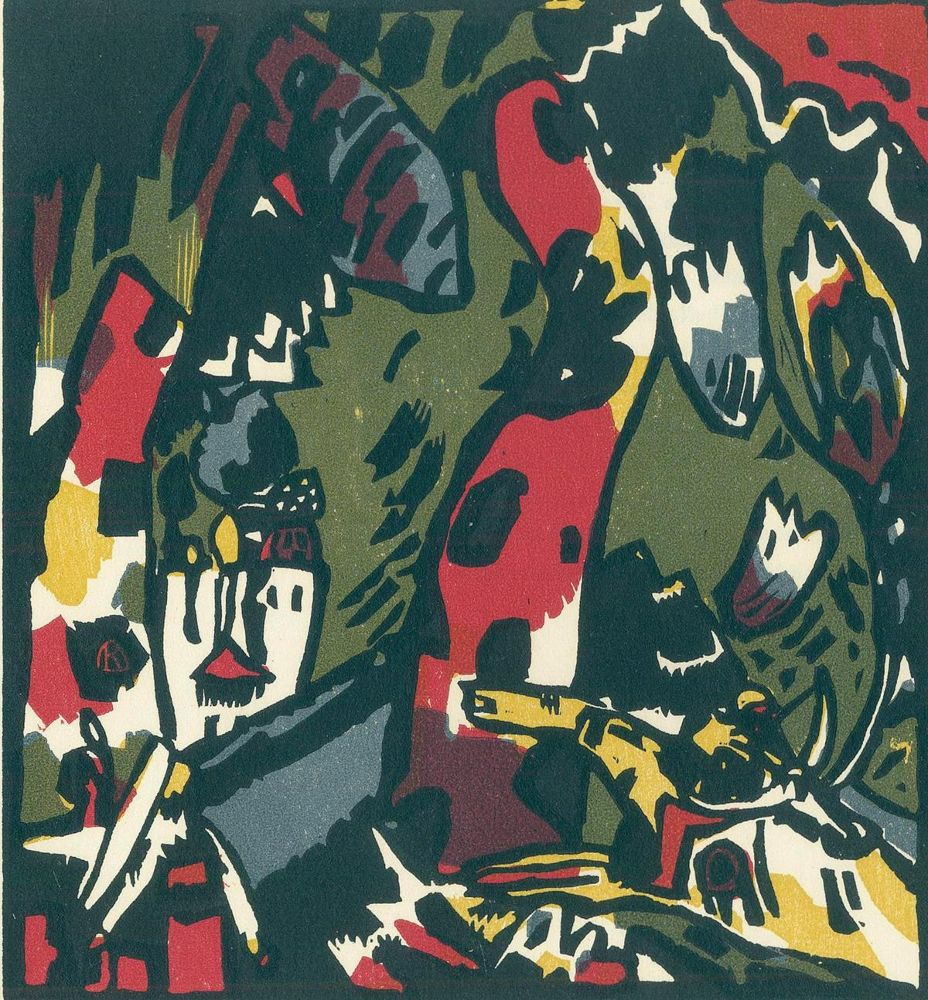 Große Abbildung Nr.2: 134-1255 Arp,H.: (Kandinsky)