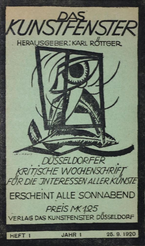 Große Abbildung Nr.2: 134-1266 Kunstfenster, Das.: (Literatur und illustrierte Bücher 20.Jahrhundert - Alte Literatur in modernen Ausgaben)