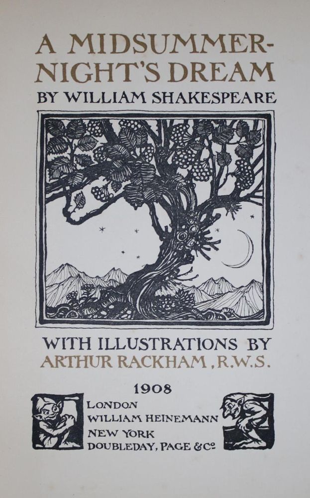 Große Abbildung Nr.1: 134-1316 Shakespeare,W.: (Rackham)