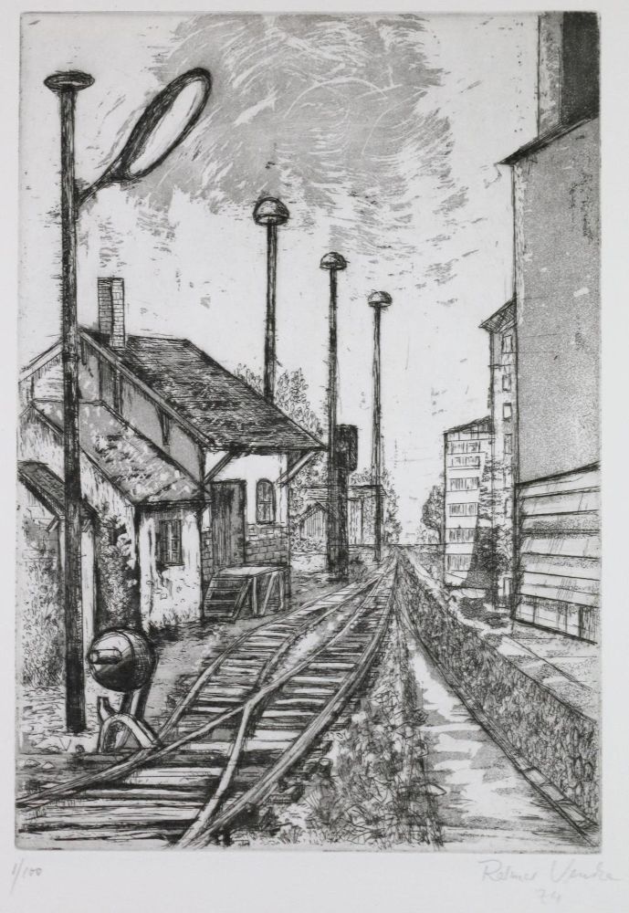 Große Abbildung Nr.1: 134-1317 Radierungen Berliner Künstler.: (Literatur und illustrierte Bücher 20.Jahrhundert - Alte Literatur in modernen Ausgaben)
