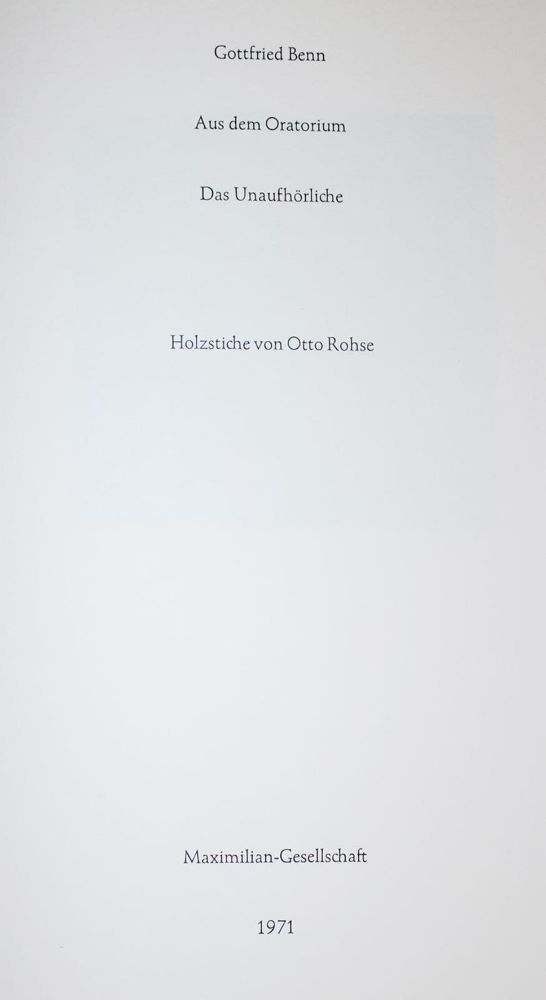 Große Abbildung Nr.3: 134-1324 Benn,G.: (Rohse)