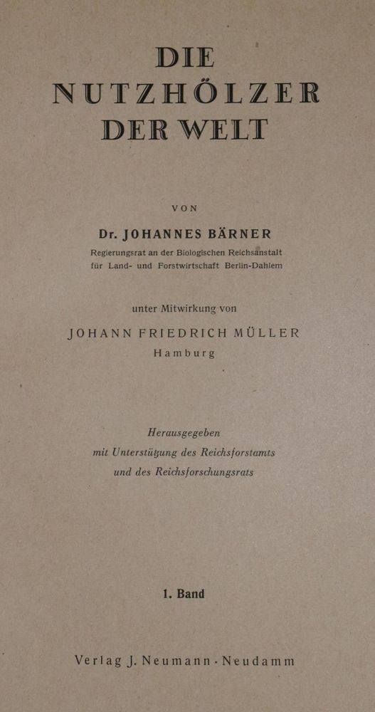 Große Abbildung Nr.1: 134-1372 Bärner,J.: (Botanik)