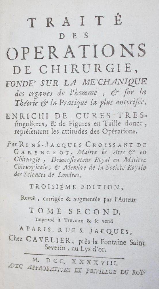 Große Abbildung Nr.1: 134-1404 Belloste,A.: (Medizin)