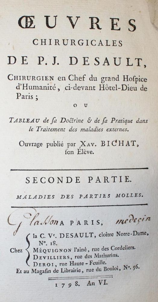 Große Abbildung Nr.2: 134-1404 Belloste,A.: (Medizin)