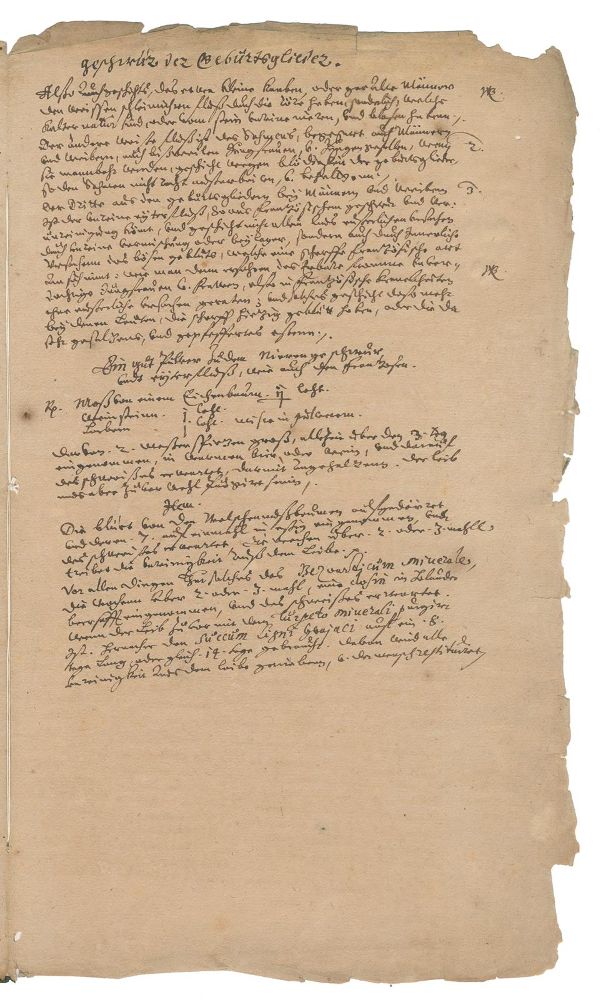 Große Abbildung Nr.3: 134-1417 Lochner, Joh.,: (Medizin, Handschriften, Gonorrhoea)