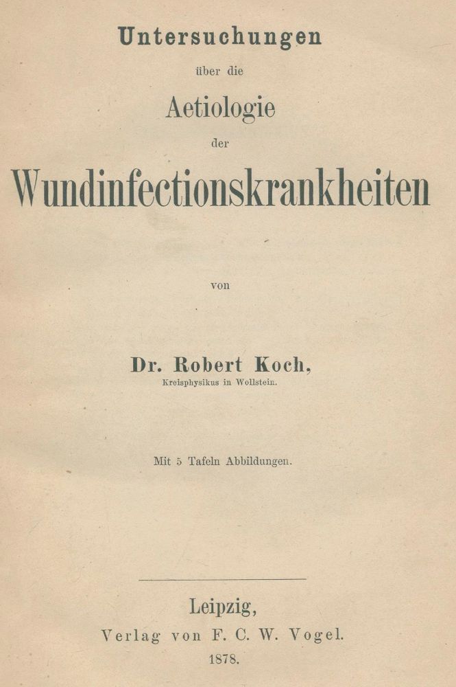 Große Abbildung Nr.2: 134-1430 Koch,R.: (Medizin)