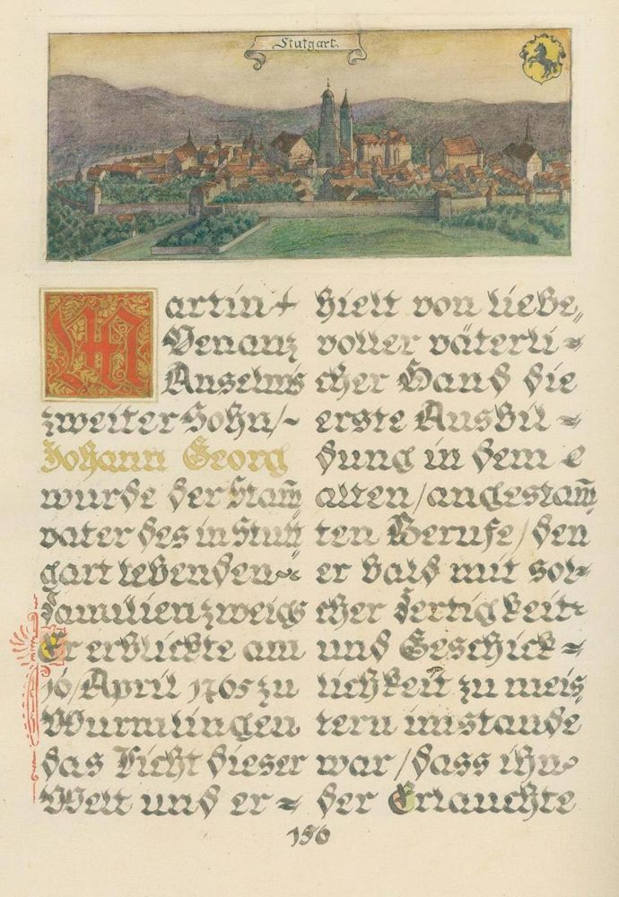 Große Abbildung Nr.2: 134-150 Buhl, Anton.: (Handschriften, Anselm)