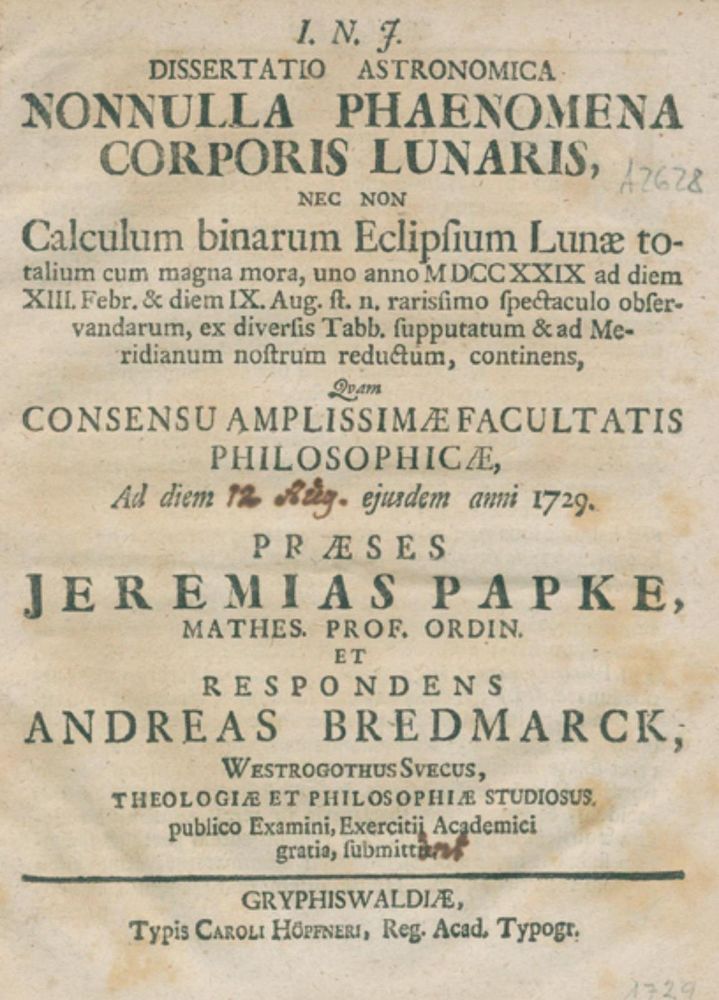 Große Abbildung Nr.1: 134-1502 Papke,J.: (Verschiedene Gebiete - Varia, Astronomie)