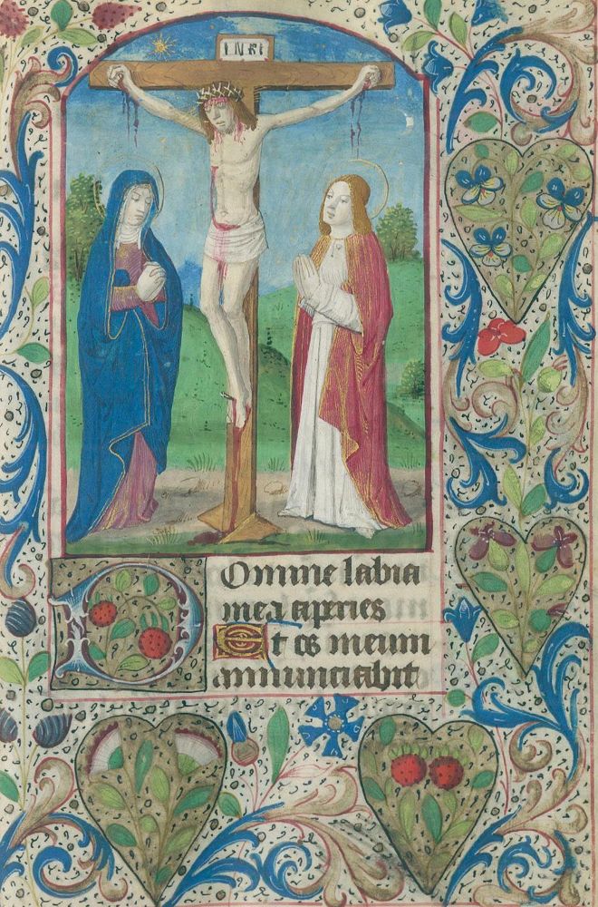 Große Abbildung Nr.4: 134-154 Horae Beatae Mariae Virginis.: (Handschriften)