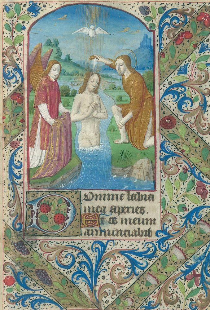 Große Abbildung Nr.5: 134-154 Horae Beatae Mariae Virginis.: (Handschriften)
