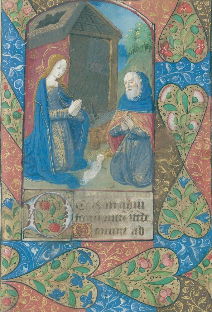 Große Abbildung Nr.6: 134-154 Horae Beatae Mariae Virginis.: (Handschriften)