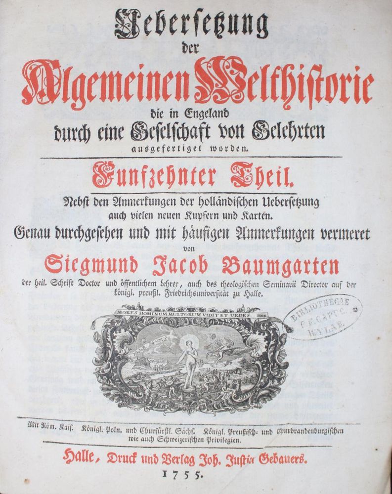 Große Abbildung Nr.1: 134-1603 Baumgarten,S.J.: (Afrika, Karthago)