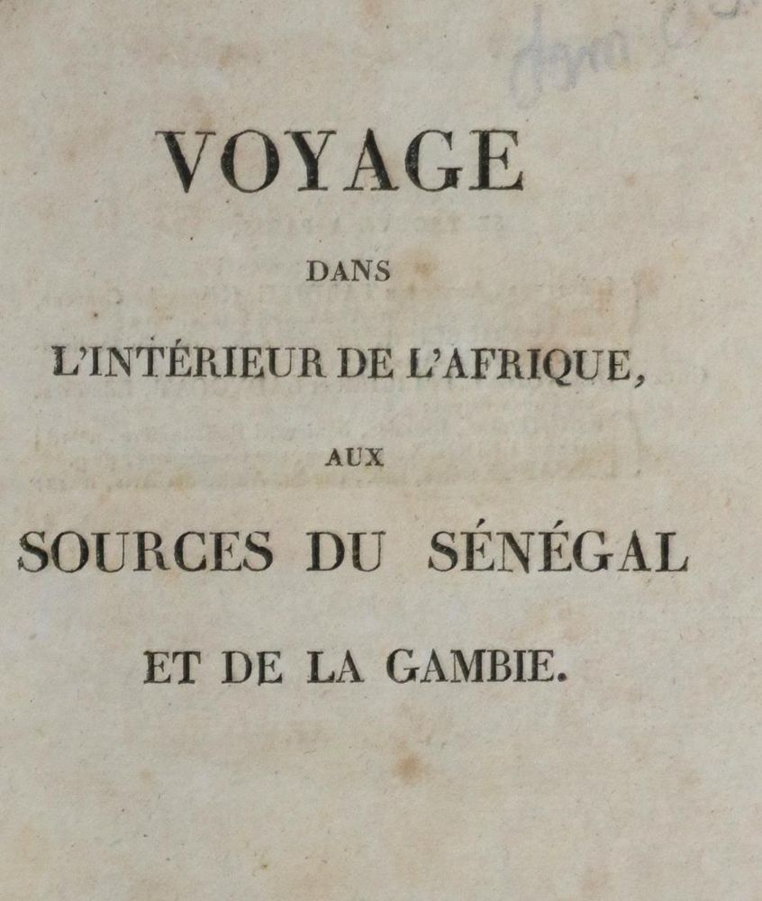 Große Abbildung Nr.1: 134-1607 Mollien,G.: (Afrika)