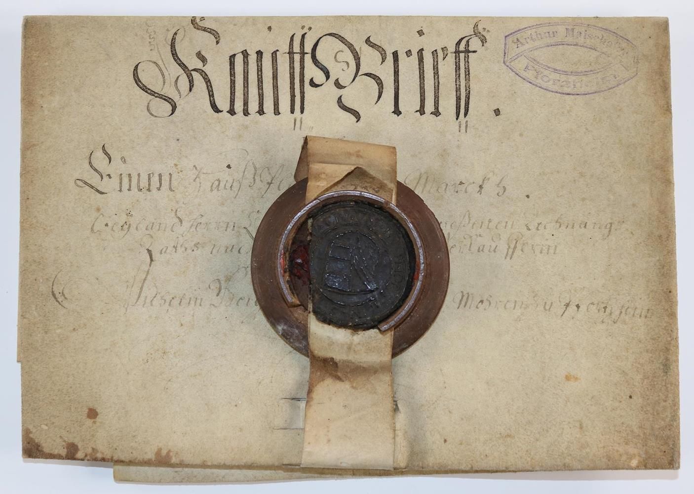 Große Abbildung Nr.1: 134-161 Pforzheim.: (Handschriften)