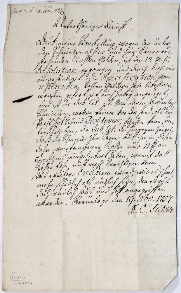 Große Abbildung Nr.1: 134-162 Acta iudicialia: (Handschriften, Pretzsch)