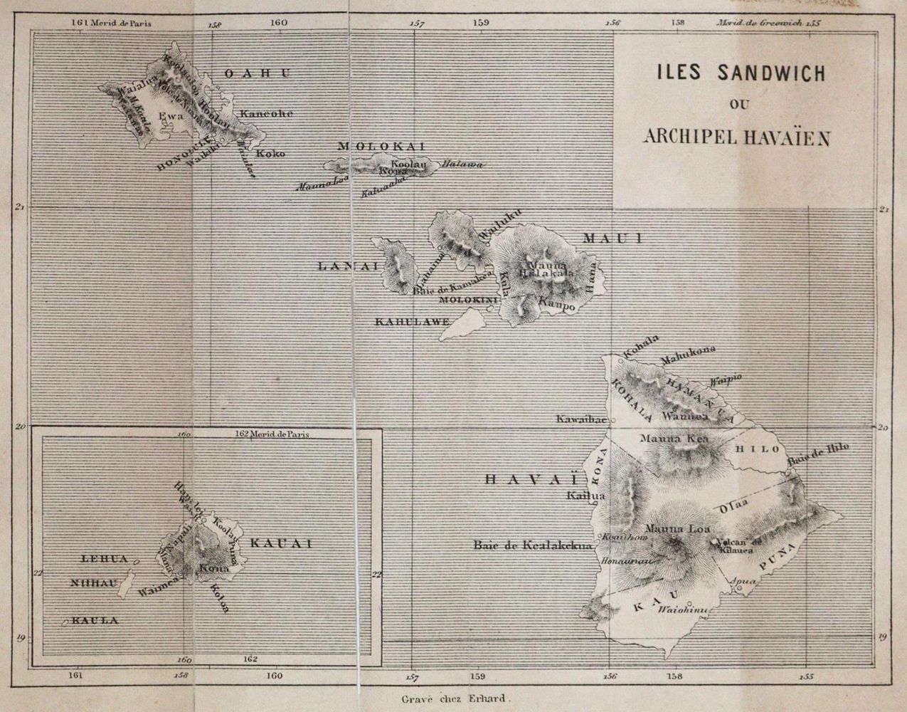Große Abbildung Nr.1: 134-1625 Varigny, C.de.: (Amerika, Hawaii)