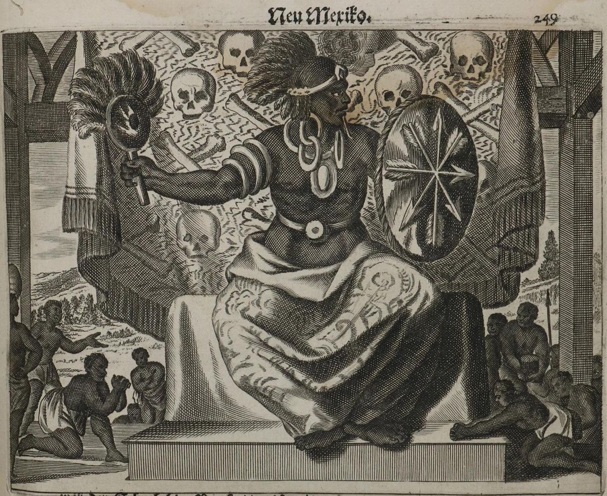 Große Abbildung Nr.2: 134-1630 (Montanus,A.: (Amerika)