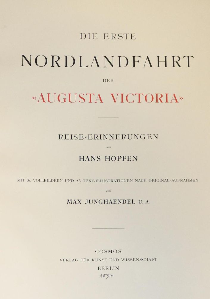 Große Abbildung Nr.2: 134-1634 Hopfen,H.: (Arktis-Antarktis-Nordländer)