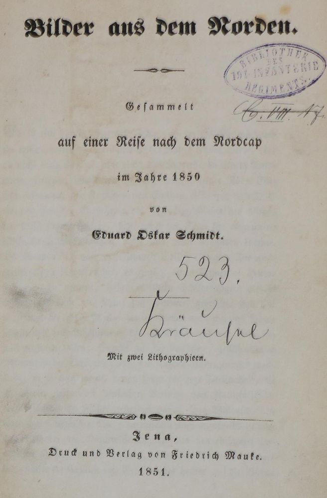 Große Abbildung Nr.1: 134-1637 Schmidt,E.O.: (Arktis-Antarktis-Nordländer)