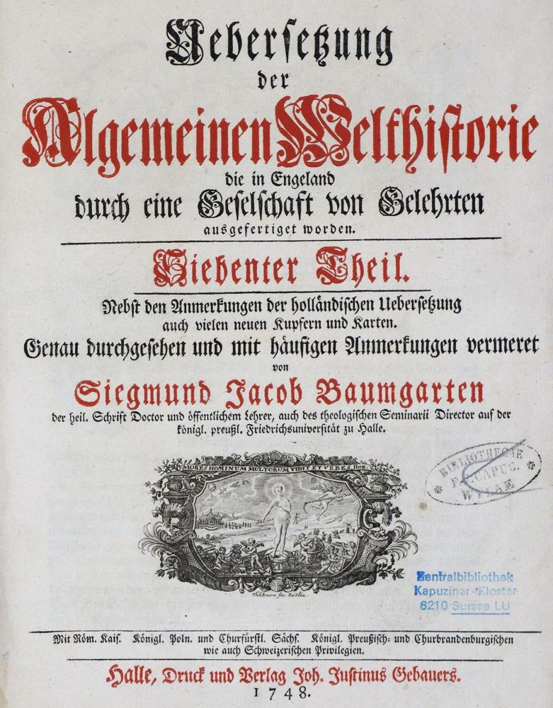 Große Abbildung Nr.1: 134-1664 Baumgarten,S.J.: (Asien, Palästina)