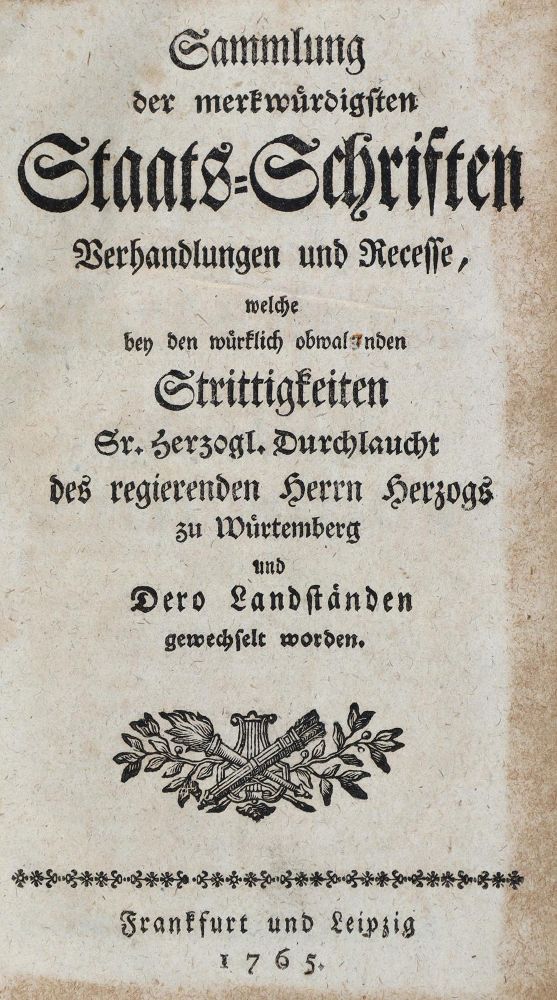 Große Abbildung Nr.1: 134-1693 Sammlung: (Deutschland, Baden-Württemberg)