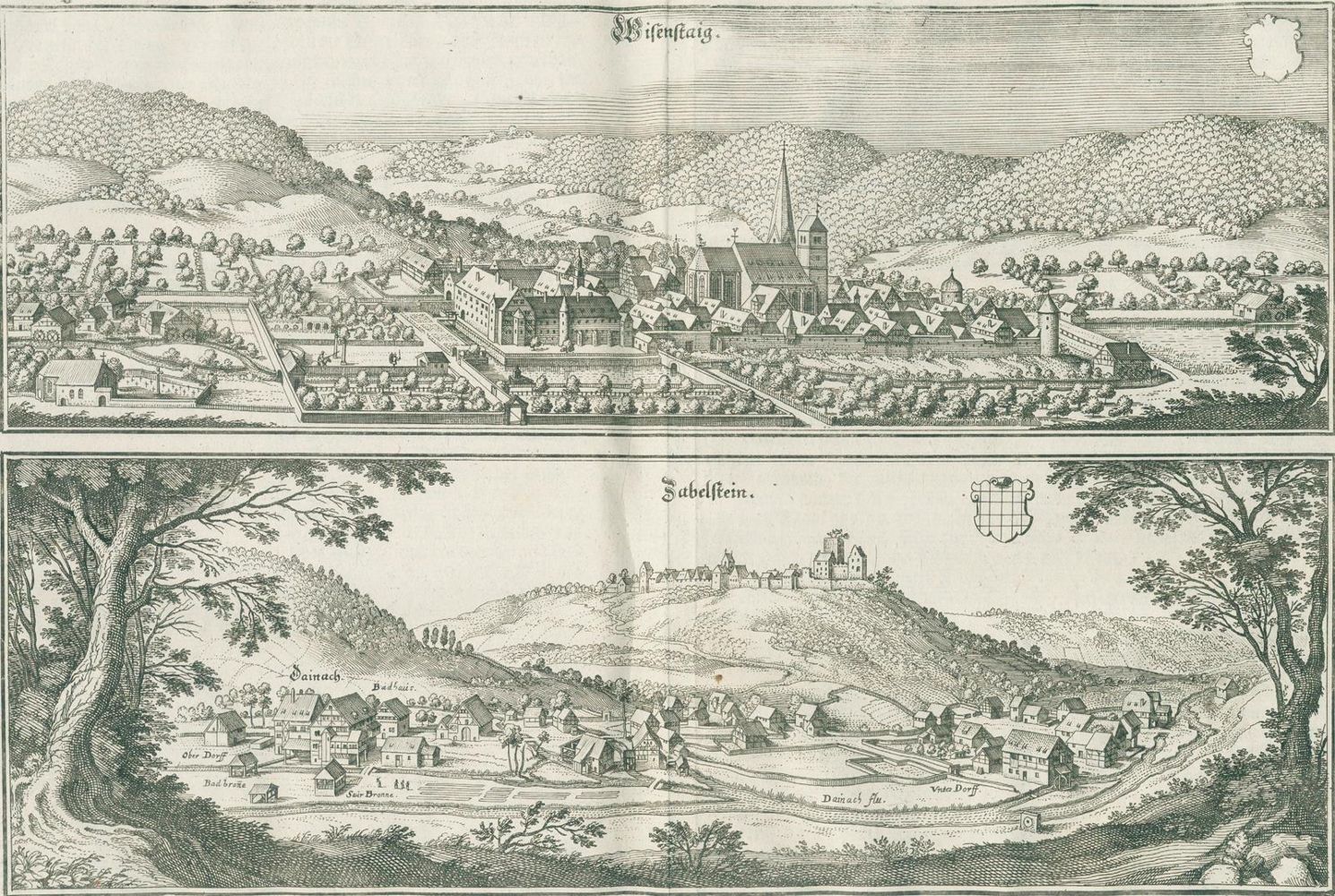 Große Abbildung Nr.2: 134-1695 Zeiller,M.: (Deutschland, Baden-Württemberg)