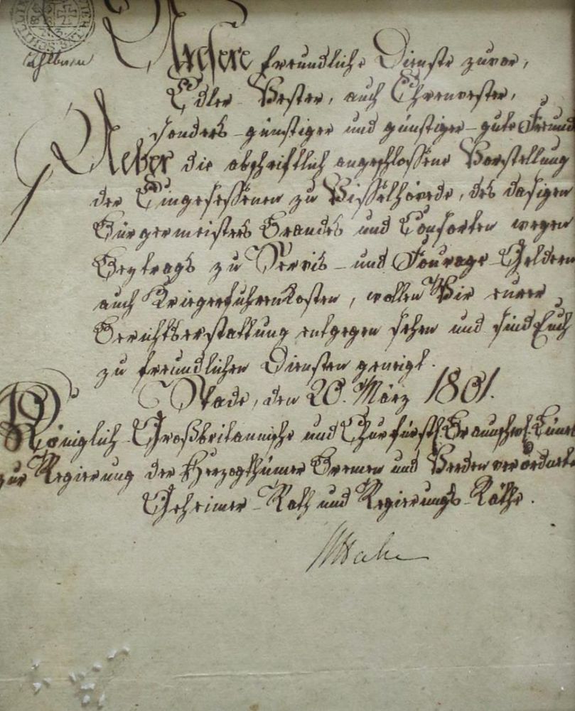 Große Abbildung Nr.1: 134-1742 Braunschweig-Lüneburg.: (Deutschland, Handschriften)