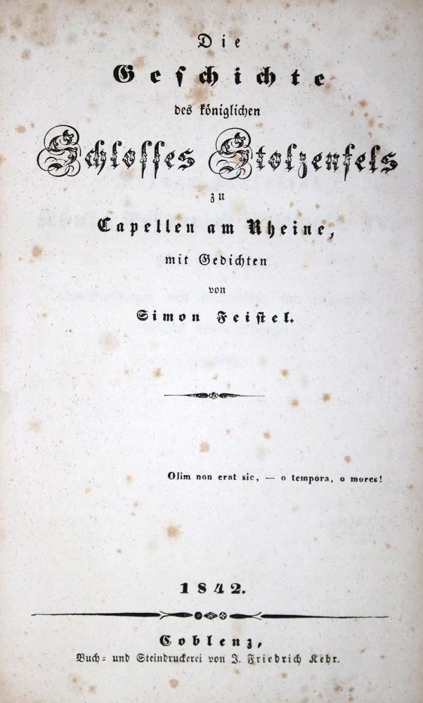 Große Abbildung Nr.1: 134-1751 Feistel,S.: (Deutschland, Koblenz)